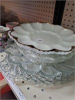 Egg plates,and under plates