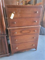 5 Drawer High Boy Dresser