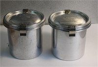 Community Coffee Metal Canisters set of 2