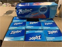 Ziploc 9/28ct.freezer gallon storage bags