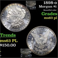 1898-o Morgan $1 Grades Select Unc PL