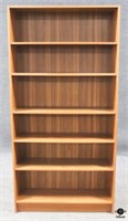 Wood Bookcase w/5 Shelves