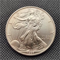 1997 Silver American Eagle $1 1 Oz.