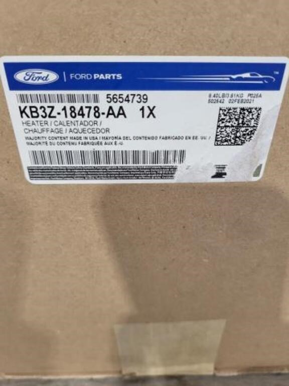 Ford Store Service Center Inventory Liquidation