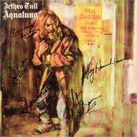 Jethro Tull signed Aqualung album