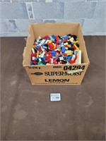 Box of Lego blocks
