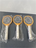 New Lot of 3 Electric Flyswatters