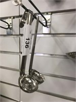 1/2 Oz Stainless Steel Ladle; Sells As One Lot Of