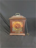 Vtg Elgin Bracket Clock 350-060/with Key