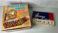 Bingo or Beano & ES Lowe Rolomatic Bingo
