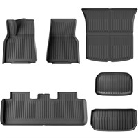 Autocessking Floor Mats Set for Tesla Model Y 2021