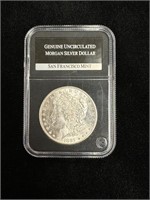 1881 S Morgan Silver Dollar in PCS Holder