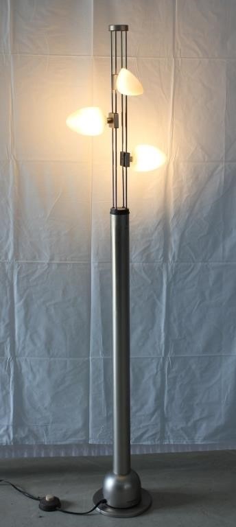 Contemporary 3 Torchiere Floor Lamp 56"h