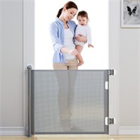 W6520  Retractable BabyGate 55" x 33" Tall