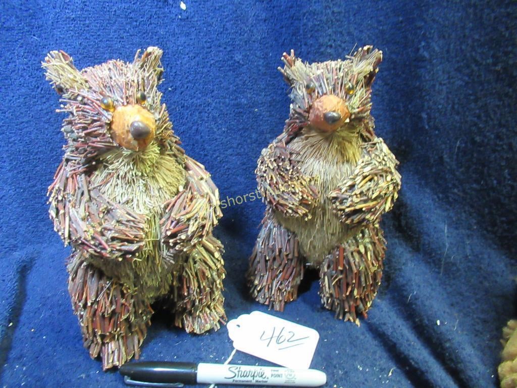 (2) HEDGEHOG BEARS - UNBELIEVABLE!