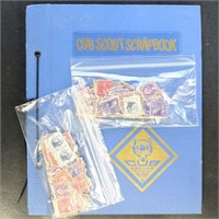 US and Worldwide Cub Scout Scrapbook of Stamps, mo