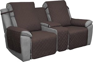Easy-Going Recliner Loveseat Cover with Console,