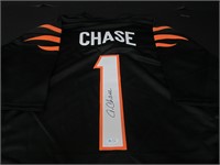 BENGALS JA'MARR CHASE SIGNED JERSEY FSG COA