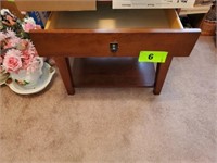 1 DRAWER SIDE TABLE