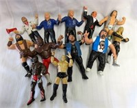Lot of 1980's Wrestling Action Figurines