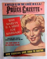 Vintage 1961 POLICE GAZETTE Pictorial Magazine