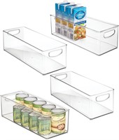 mDesign Plastic Stackable Kitchen Organizer - Stor