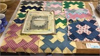 Antique Quilt squares, Needlecraft magazine