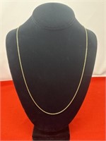 14k Yellow Gold 24in Rope Necklace 3.69 Grams