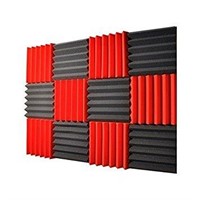 Arrowzoom New 24 Pack of Red & Black (25 X 25 X