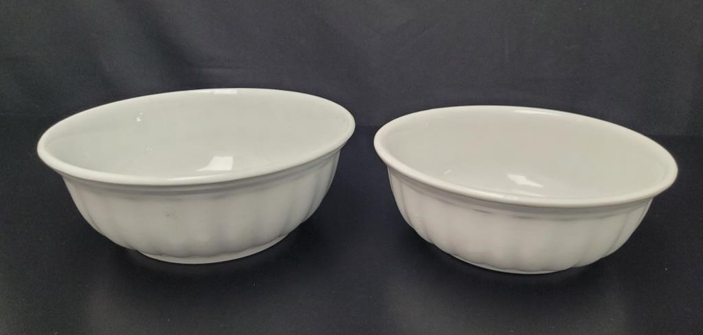 2 Woods & Son Ironstone Ware Bowls
