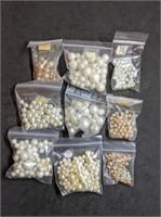 Group of Pearl Beads for Jewelry Making