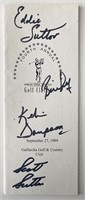 1999 Golf classic multi signed pamphlet