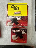 (3) BOXES OF AMERICAN EAGLE 5.7 X 28 MM 40 GRAIN