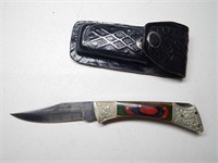 Vintage Custom Made Pocket Knife Last Frontier MT