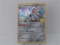 Pokemon Card Rare Solgaleo Holo Stamped