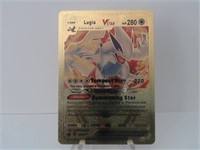 Pokemon Card Rare Gold Lugia Vstar