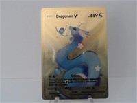 Pokemon Card Rare Gold Dragonair V
