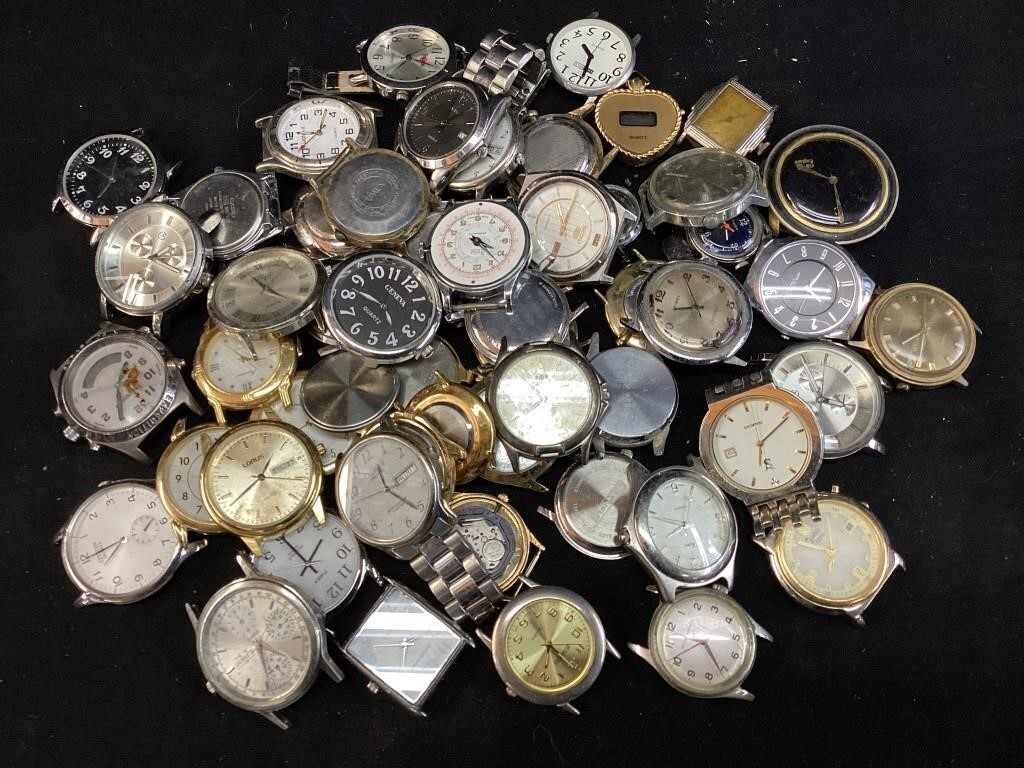 ASSORTED WATCH FACES, WATCH DIALS, JOHN WANAMAKER,