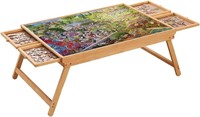 1000 pcs Puzzle Table with Folding Legs and 4 Draw