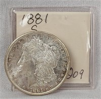 1881-S $1  BU