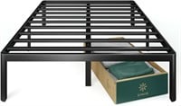 ZINUS Van 16 Inch Metal Platform Bed Frame / King