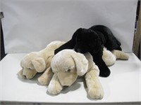 Assorted Kids Preferred Plush Dogs Largest 34.5"