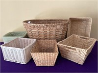 Various Wicker Baskets