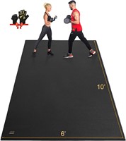 GXMMAT Extra Large Exercise Mat 10'x6'x7mm