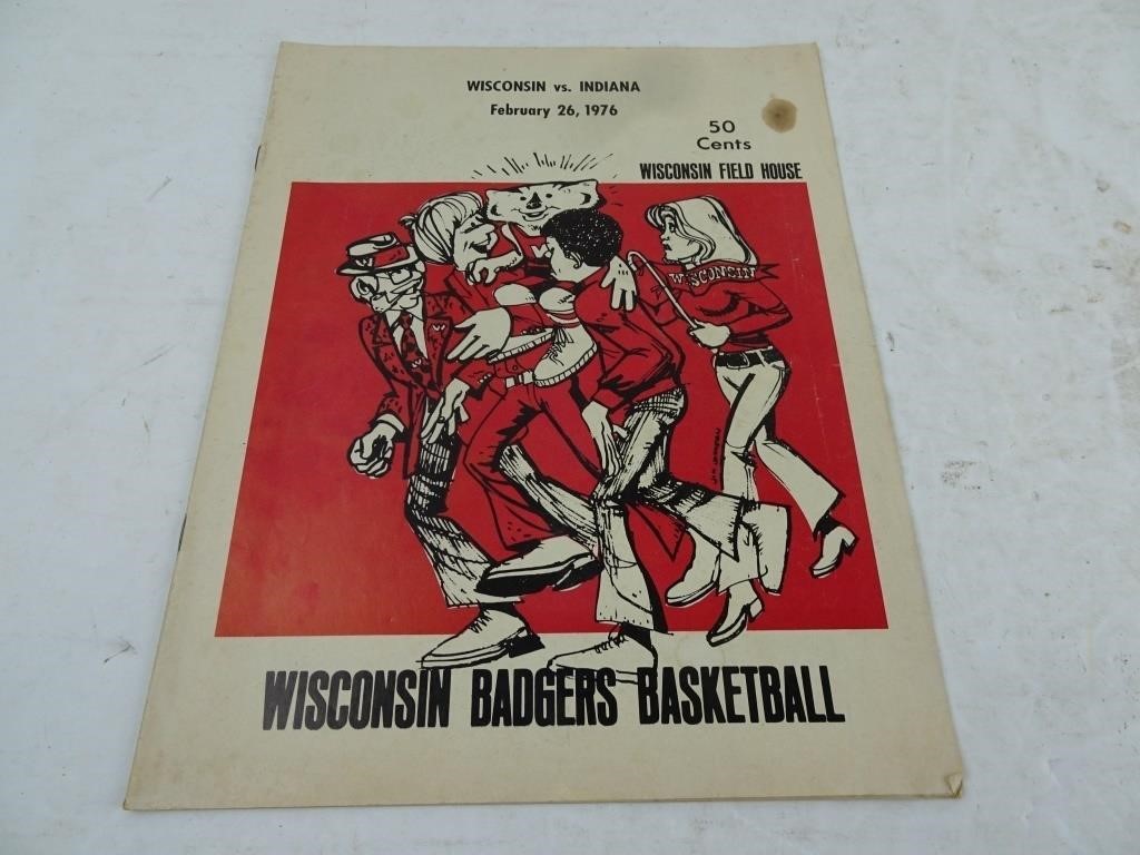 1976 Wisconsin Badgers vs. Indiana Basketball