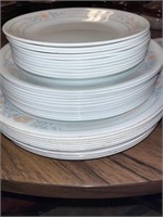 Vntg Corelle Apricot Grove Plates and Platter