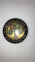 Old gaming Veterans clan 2006 coin