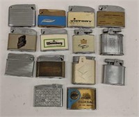 Lot of Vintage Torch Style Lighters