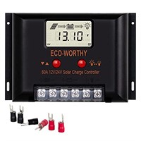 ECO-WORTHY Solar Charge Controller 60A 12V/24V