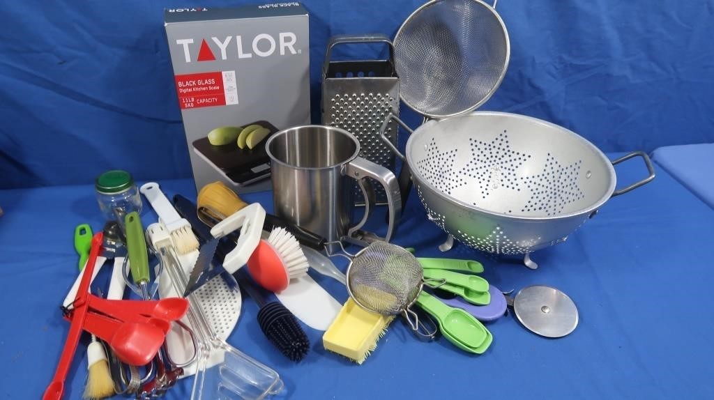 Kitchen Utensils, Gadgets, Sifter,  Scale
